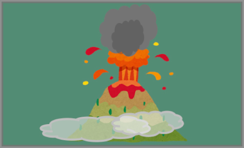 火山での屋外旋回監視カメラ 導入事例