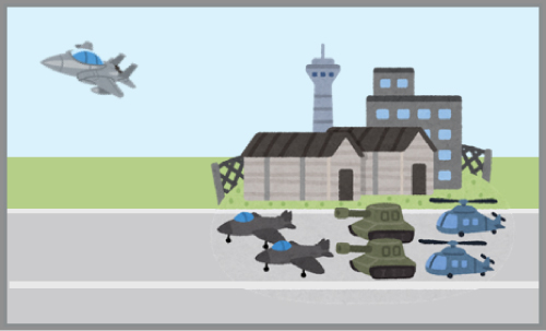 防衛事業での屋外旋回監視カメラ 導入事例