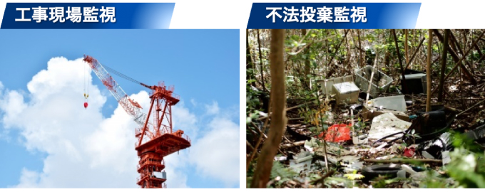 可搬カメラシステムの利用が予想される場面