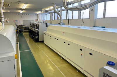 EMS・受託製造/SMTラインの例