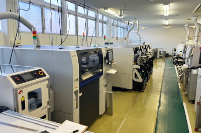 EMS・受託製造/プリント基板表面実装ライン